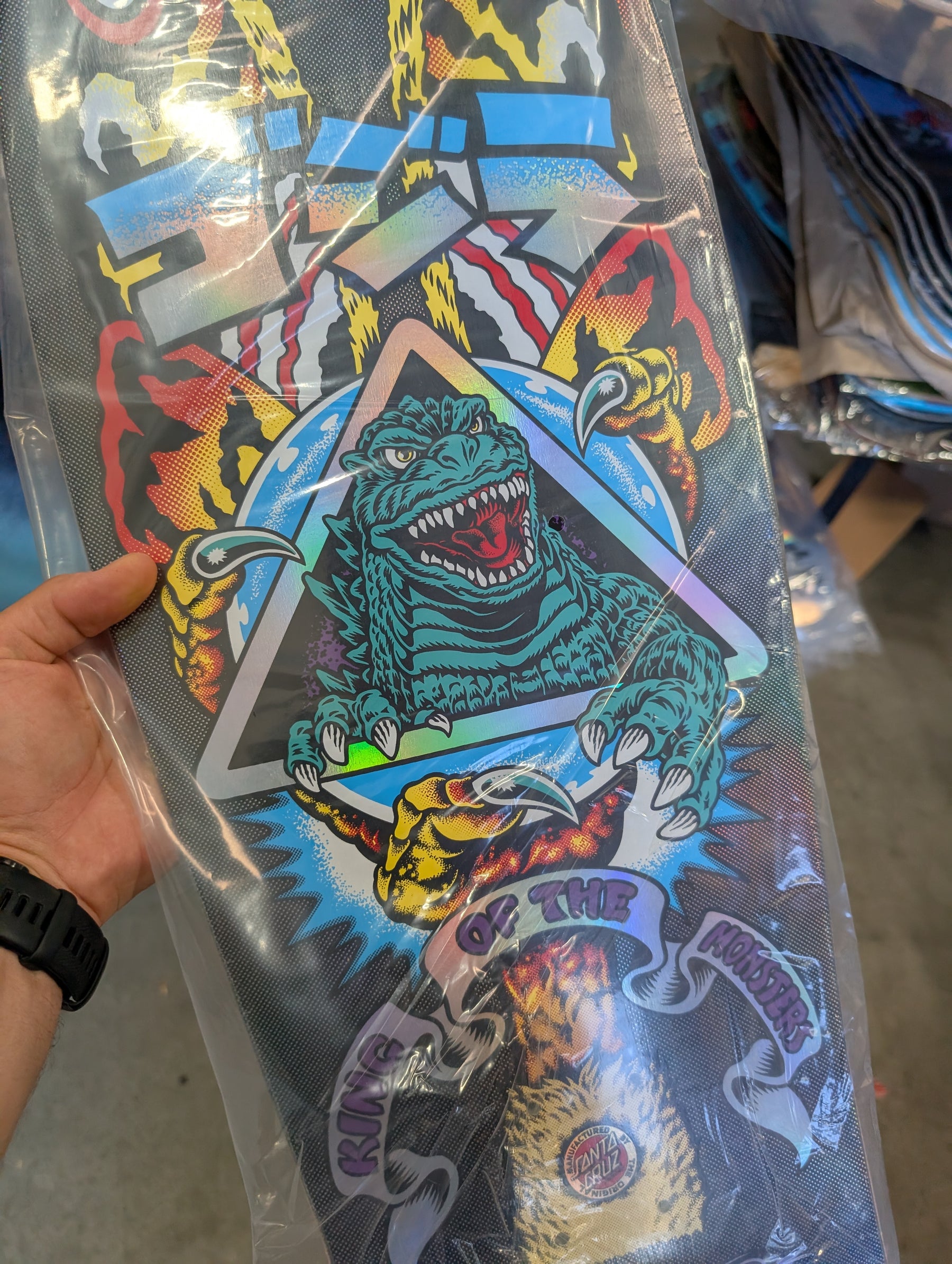 Santa Cruz x Godzilla Mothra Natas Deck, 10.538"