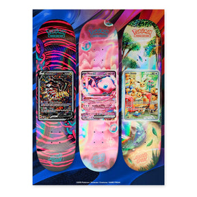 Santa Cruz Pokémon TCG Skateboard Deck, Blind Bag