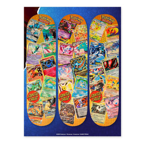 Santa Cruz Pokémon TCG Skateboard Deck, Blind Bag