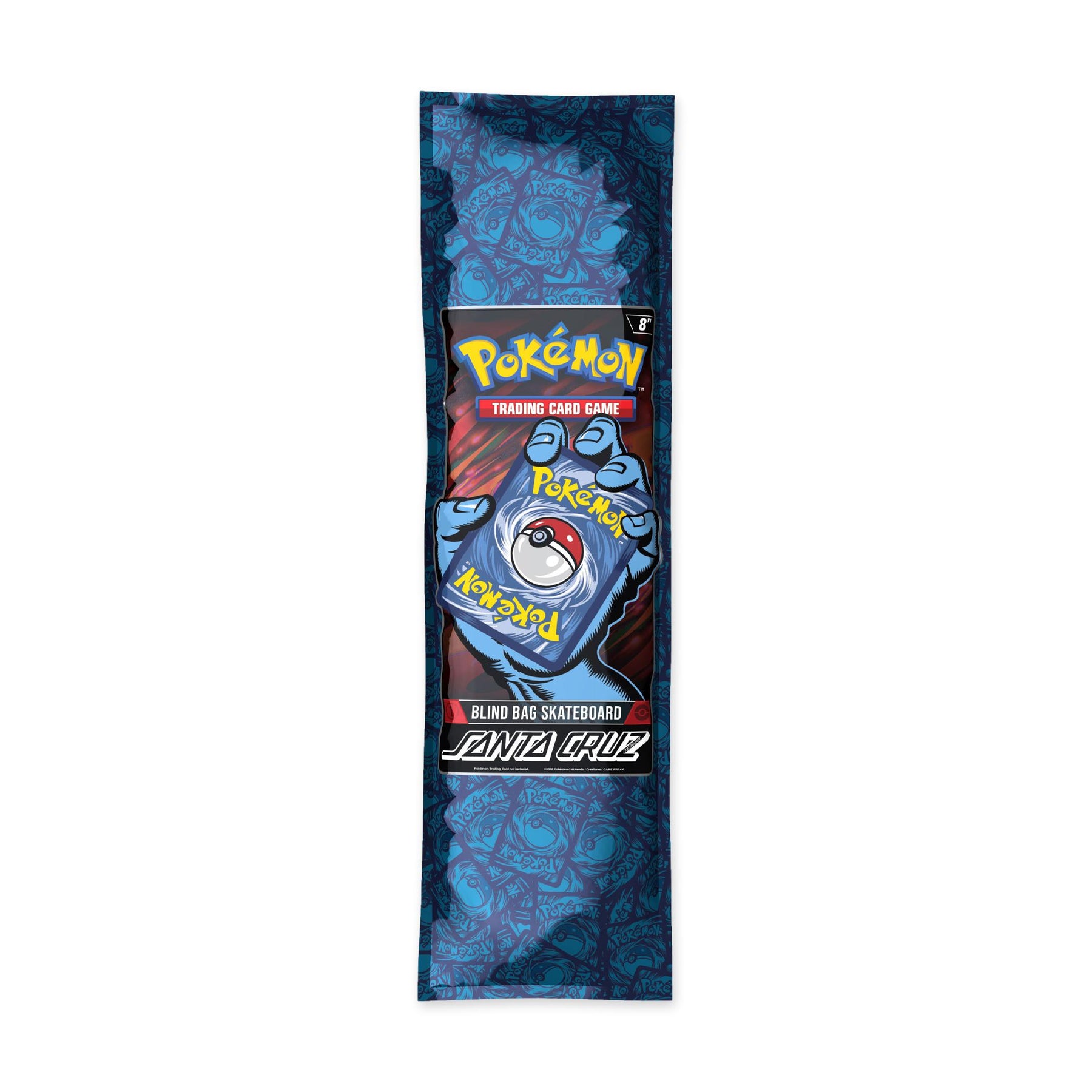 Santa Cruz Pokémon TCG Skateboard Deck, Blind Bag