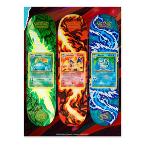 Santa Cruz Pokémon TCG Skateboard Deck, Blind Bag