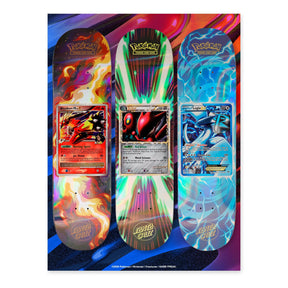 Santa Cruz Pokémon TCG Skateboard Deck, Blind Bag
