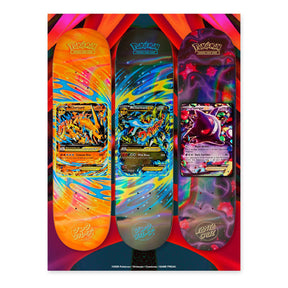 Santa Cruz Pokémon TCG Skateboard Deck, Blind Bag