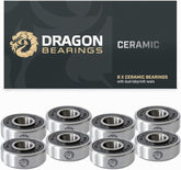 Fireball Supply Co. Dragon Bearings, CERAMIC, 8-Pack