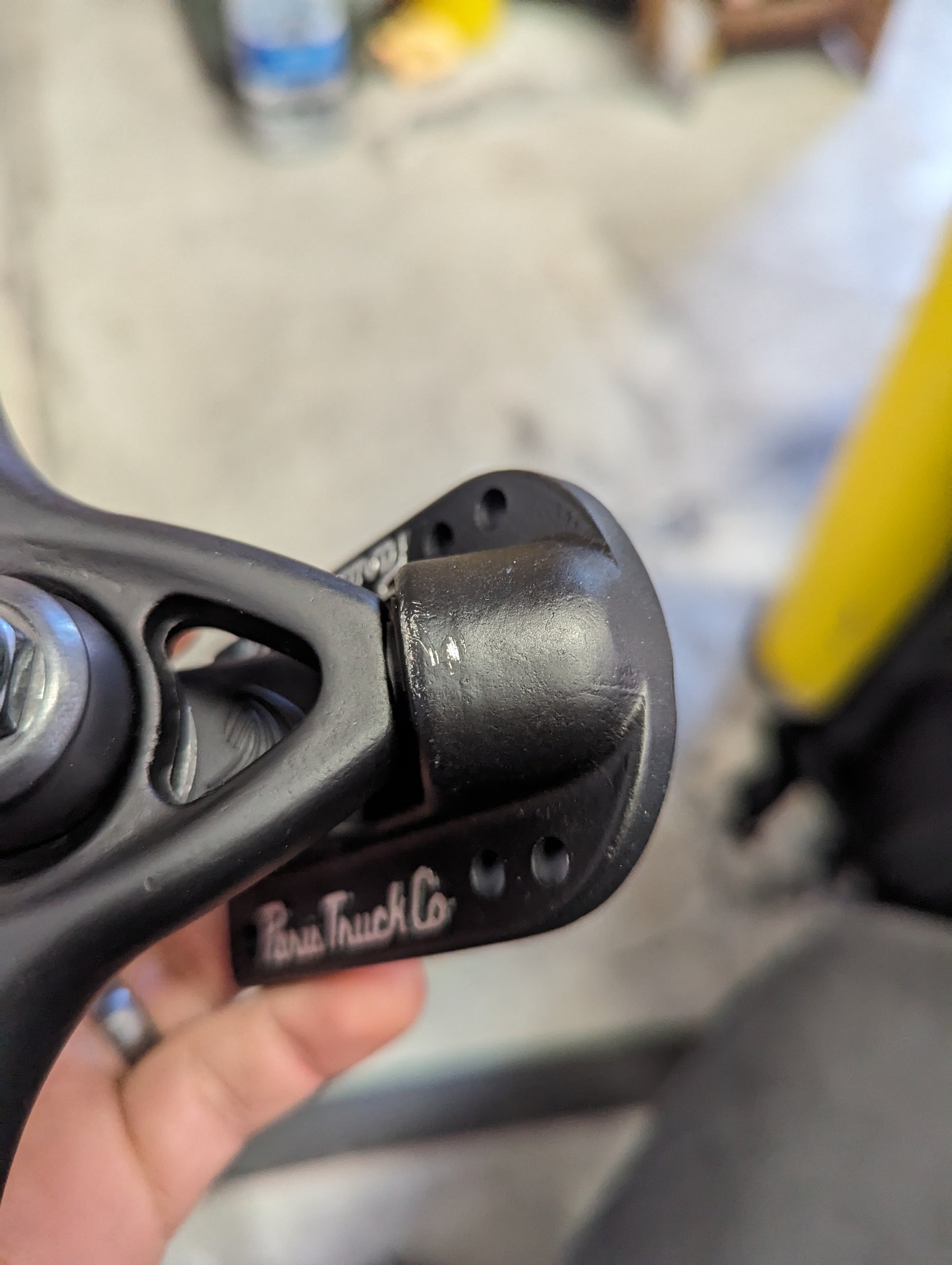 Paris V2 150mm Trucks, Matte Black, 50 Degree [PAIR - BLEMISH]
