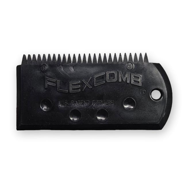 Flexcomb Surf Wax Comb, Black