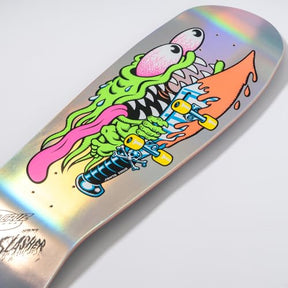 Santa Cruz Reissue Meek Slasher, Silver Foil, Deck Only