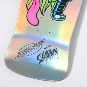 Santa Cruz Reissue Meek Slasher, Silver Foil, Deck Only