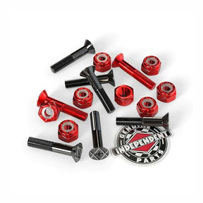 Independent Hardware, Phillips, Black/Red, 7/8"