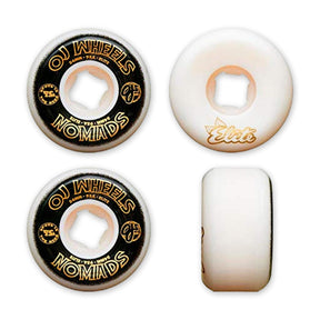 OJ 54mm Elite White Nomads 95a Skateboard Wheels