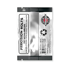 Independent Hardware, Phillips, Silver/Black, 7/8"