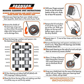 Bronson Speed Co. Unit Bearing Cleaning Unit
