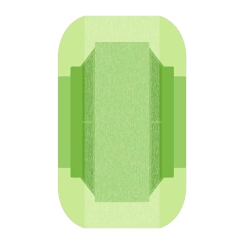 Ricta Clouds GITD Skateboard Wheels, Transparent Green 57mm/78a