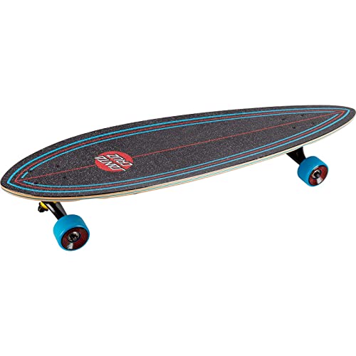 Santa Cruz Screaming Hand Pintail Skateboard Cruiser, 9.20in x 33in