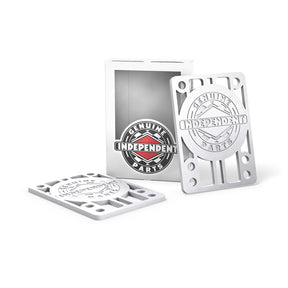 Independent Riser Pad, White, Hard, 0.125" (1/8 in)