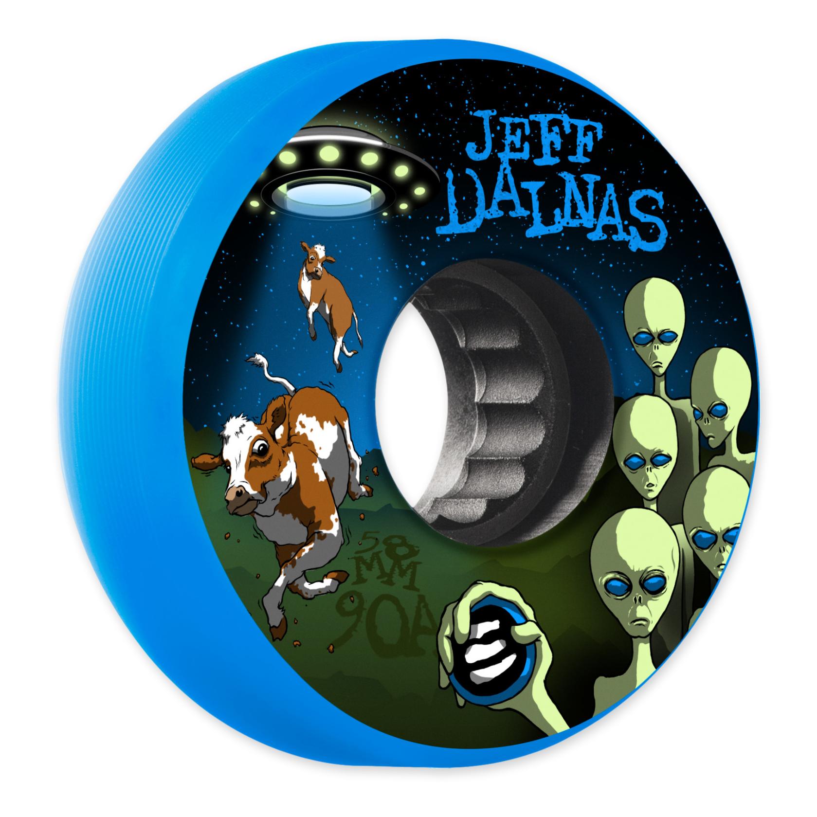 Eulogy Jeff Dalnas Alien Signature Inline Wheels, 58mm/90a