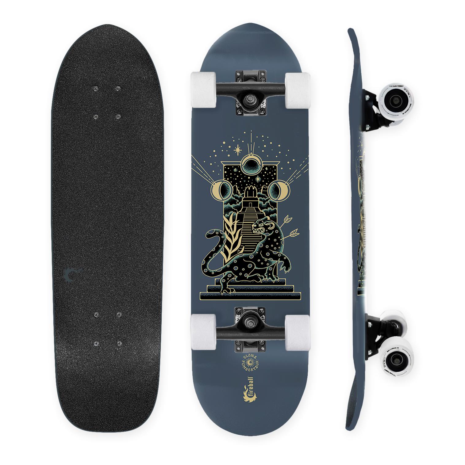 Fireball Elena FX Artist Complete, Paris 129mm w/ Tinder 65mm Black [BLEMISH]