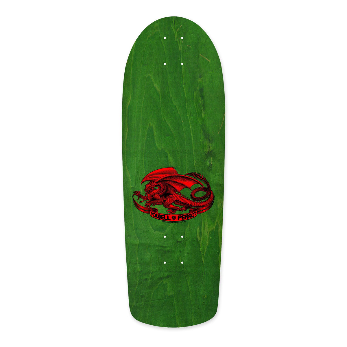 Powell-Peralta McGill Skull and Snake Deck, Green/Gold, 10.0"