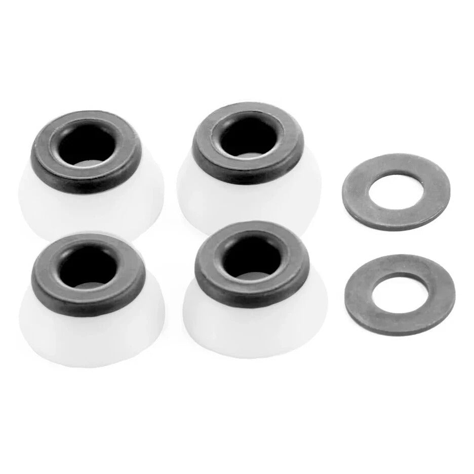 Bones Hardcore Bushings, Hard, White/Black, 96a