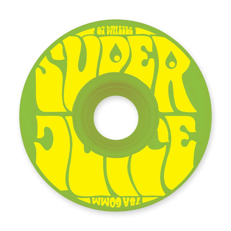 OJ Wheels Super Juice, Green/Yellow, 60mm/78a