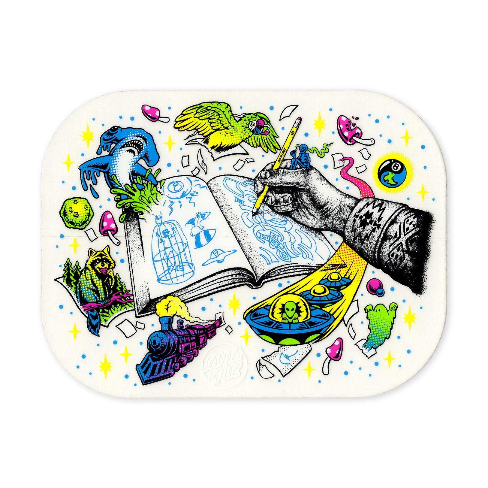 Santa Cruz Skateboards Winkowski Vision Sticker