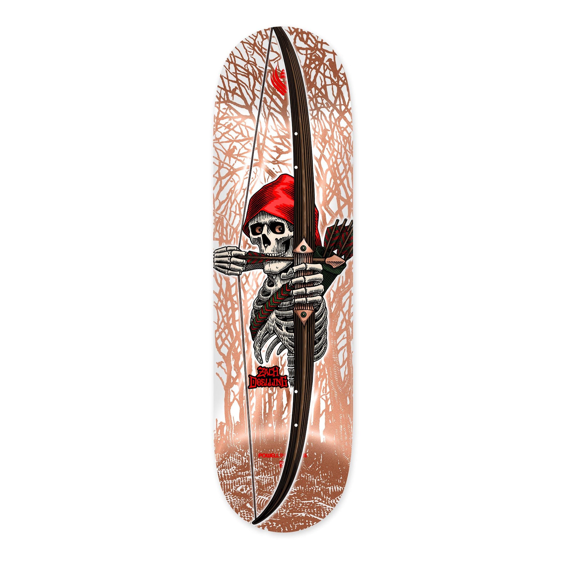 Powell Peralta Zach Doelling Archer FLIGHT, Copper Foil, Deck Only