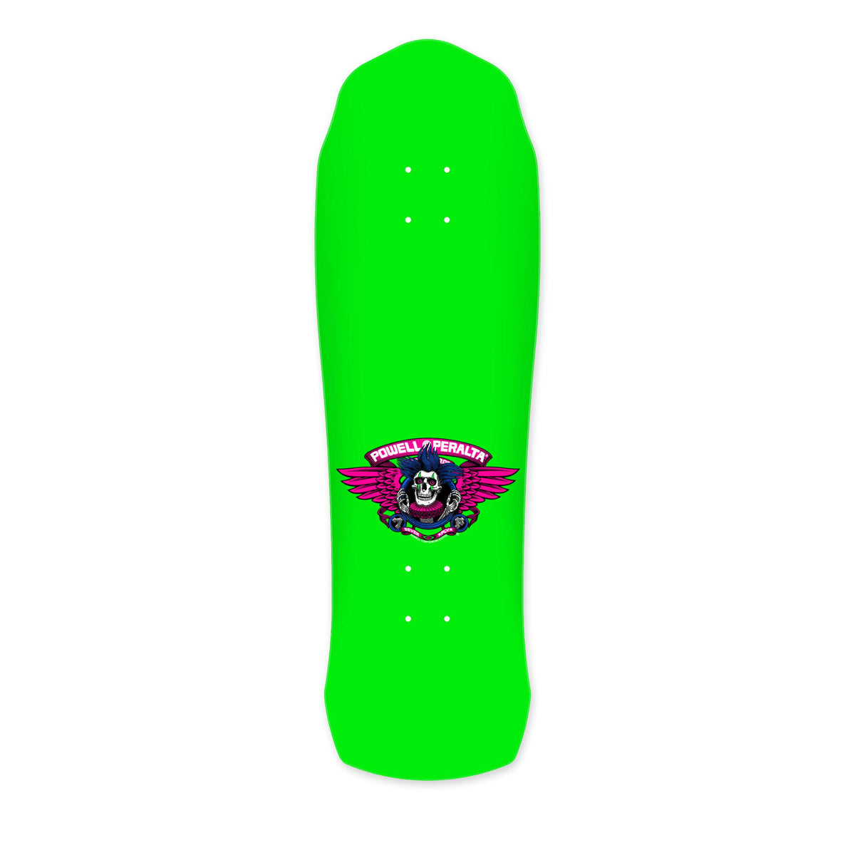 Powell Peralta Chris Hiett Skull MAPLE, Green, Deck Only