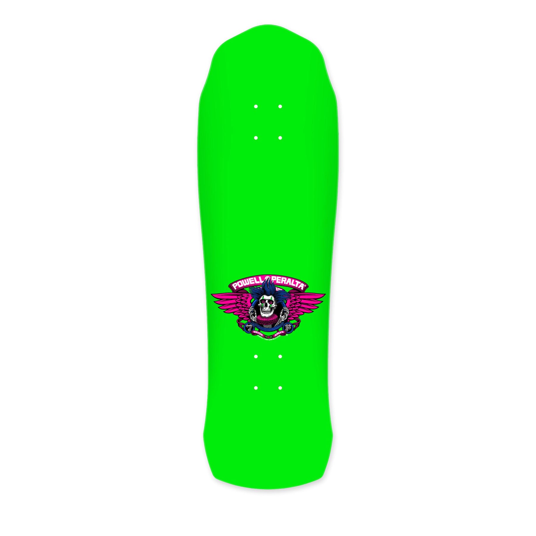 Powell Peralta Chris Hiett Skull MAPLE, Green, Deck Only