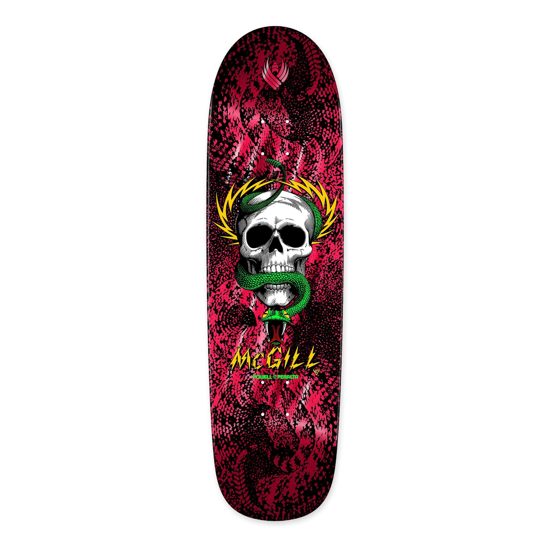 Powell Peralta Mike McGill Skull & Snake FLIGHT, Red Foil, Deck Only