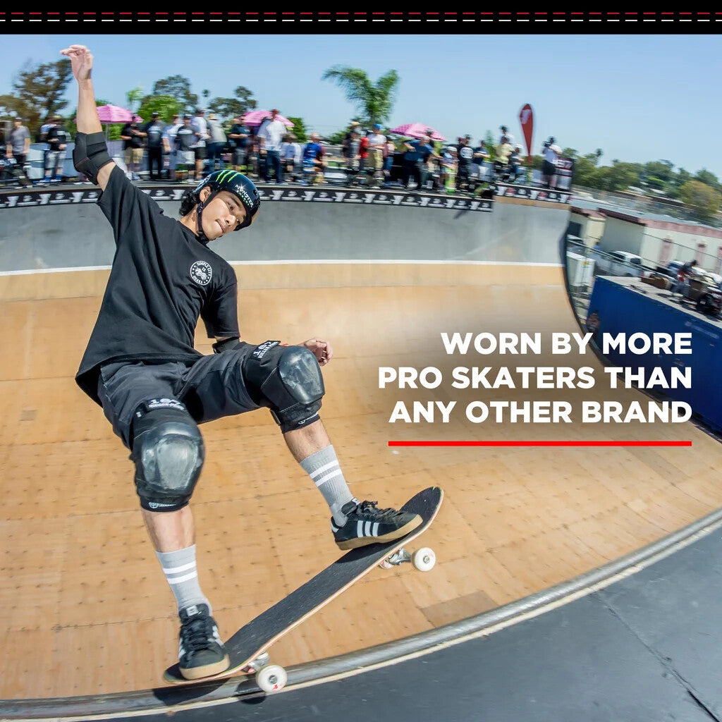 The 187 Pro Knee Pads, Black/Black, Medium