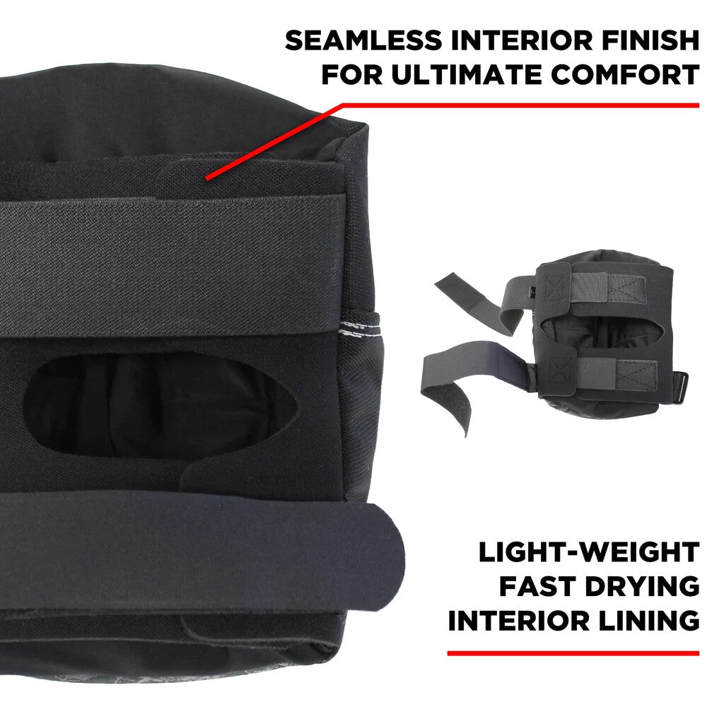 The 187 Pro Knee Pads, Black/Black, Medium