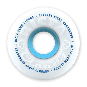 Ricta Cloud Wheels, White/Blue 78a, All Sizes