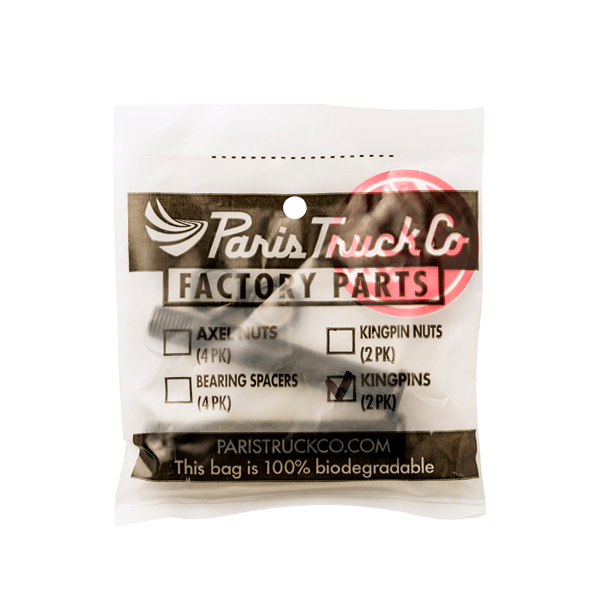 Paris Truck Co. Kingpins - Black