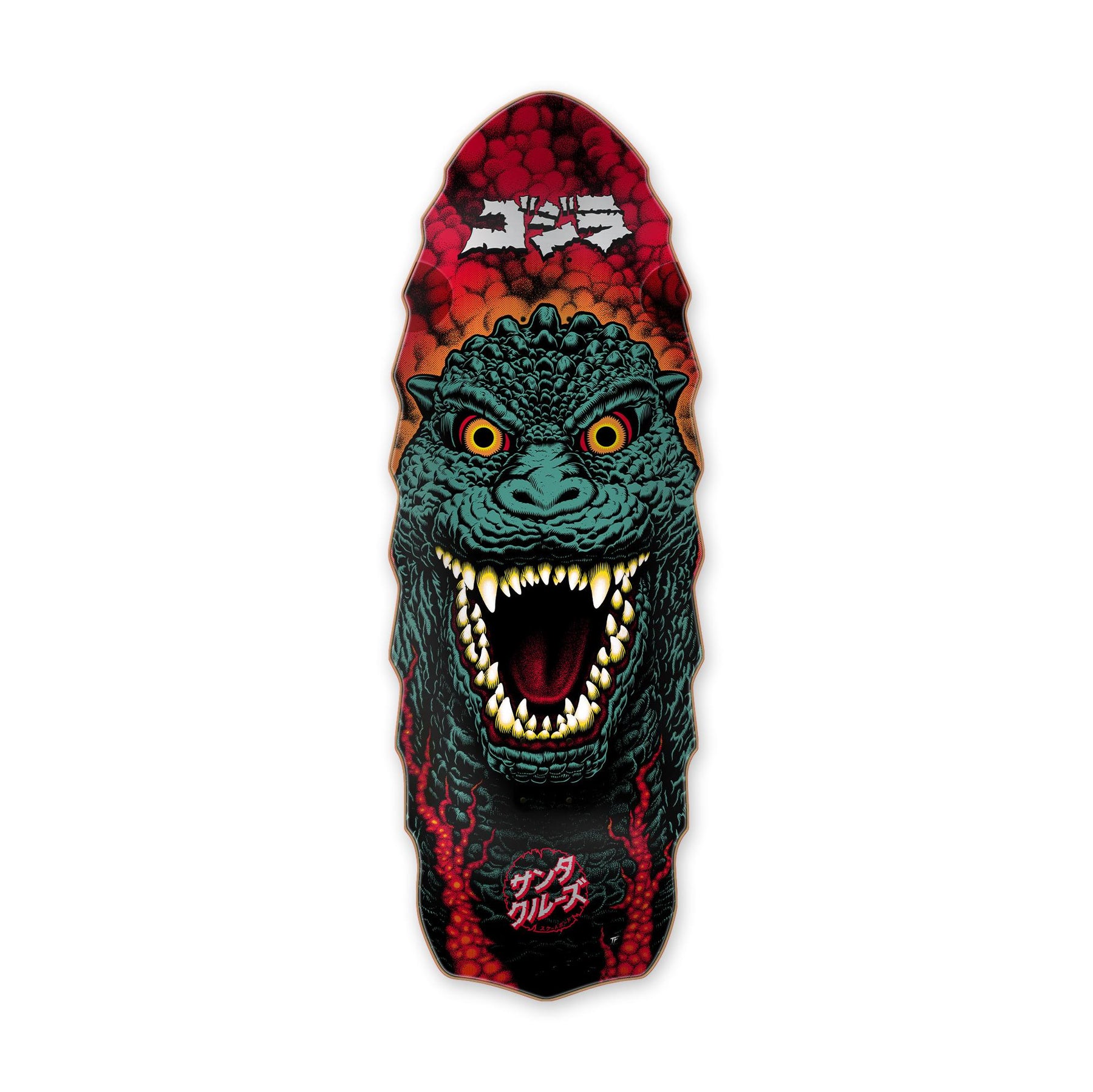 Santa Cruz x Godzilla Destroyer Deck, 11.0"