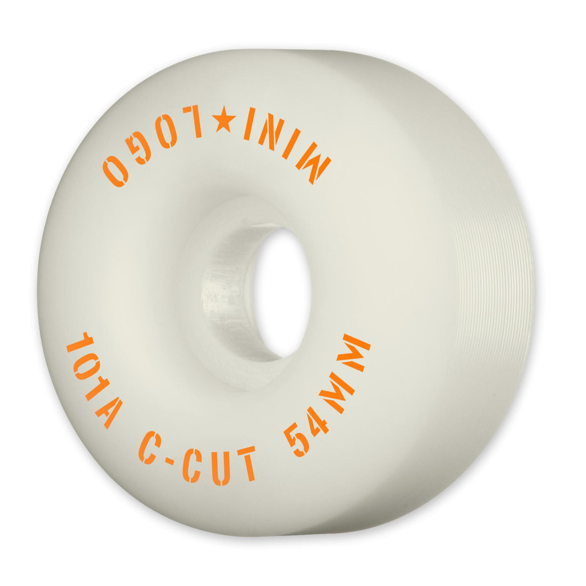 Mini Logo C-Cut 54mm/101a Wheels, White