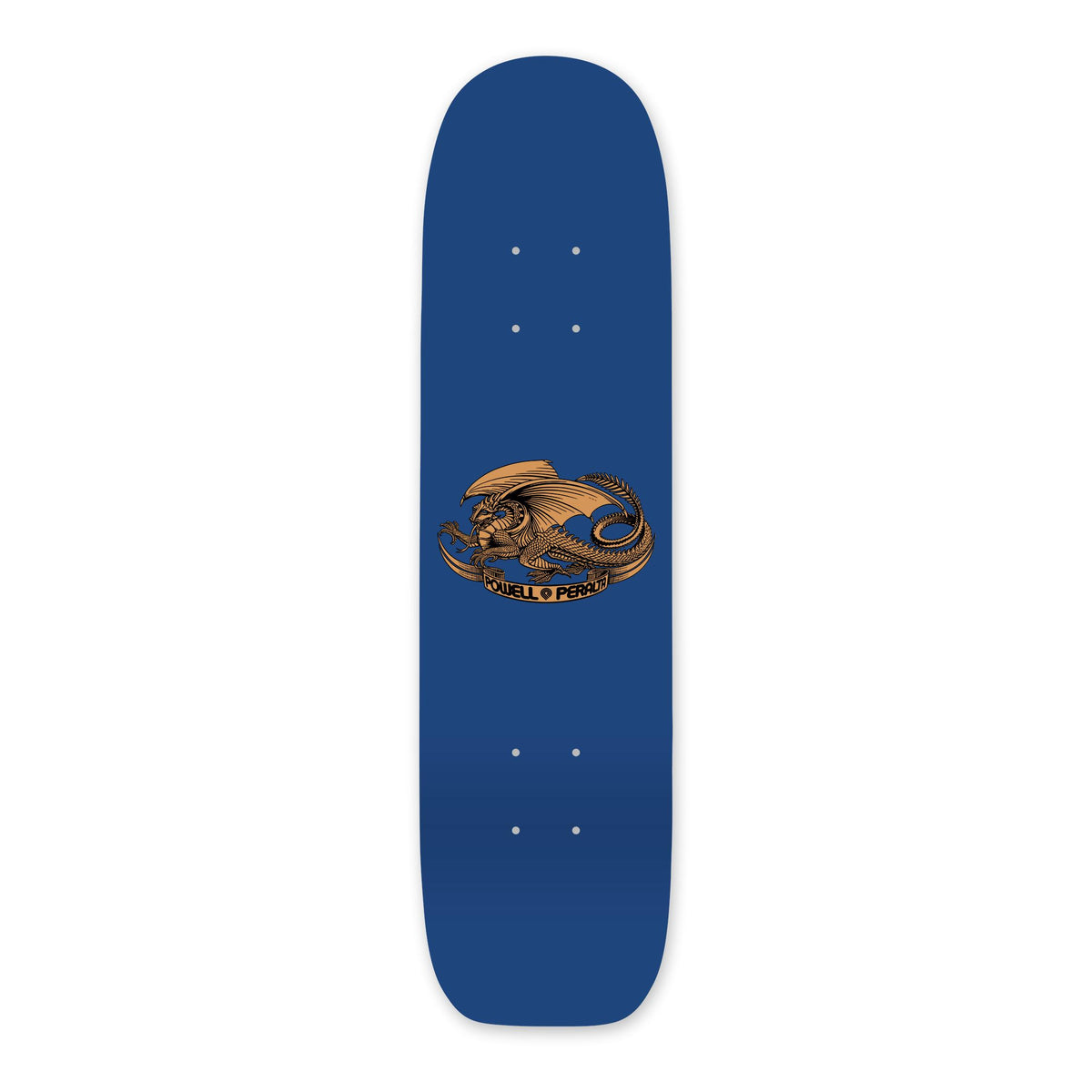 Powell Peralta Per Welinder Nordic Skull Freestyle Deck, Navy/Gold