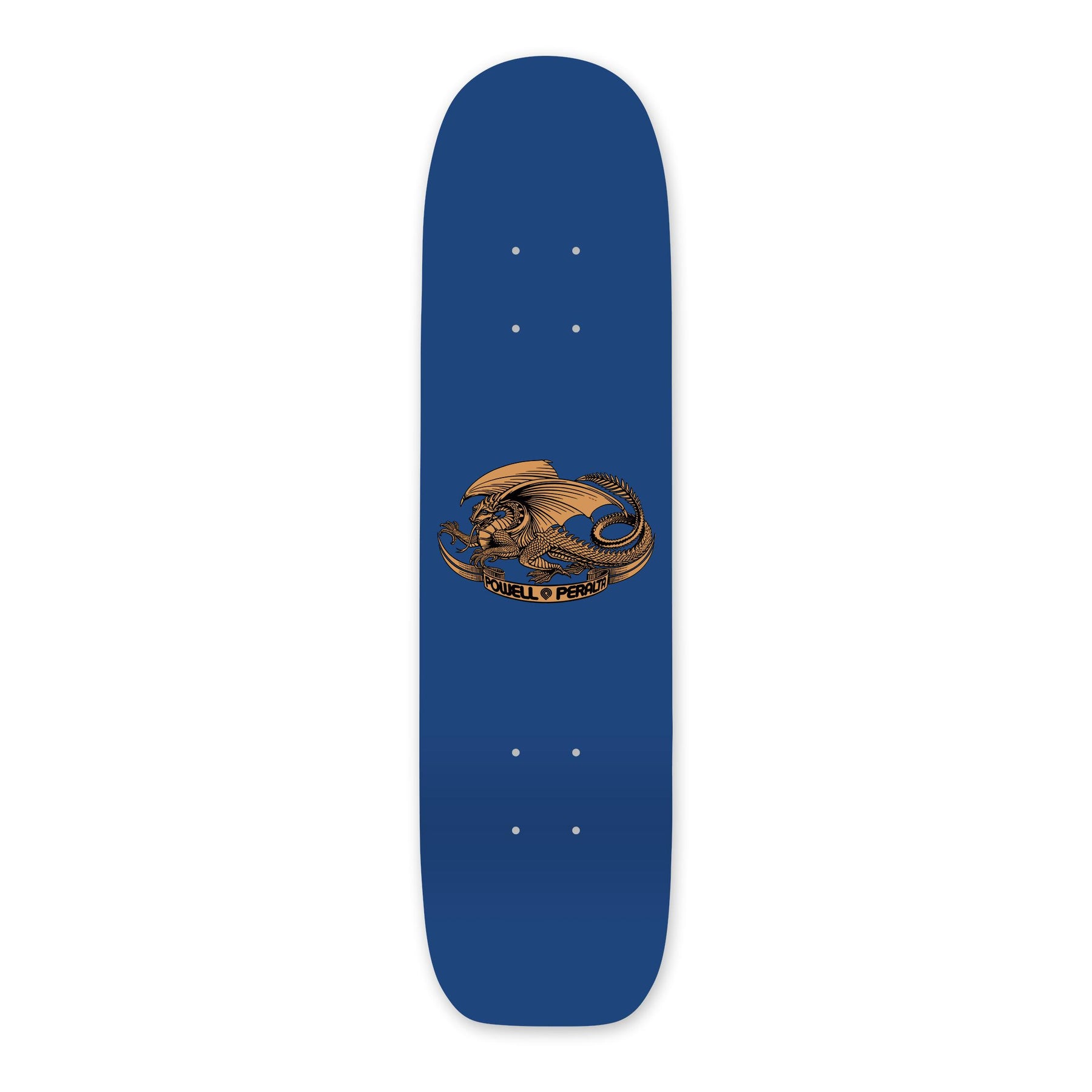 Powell Peralta Per Welinder Nordic Skull Freestyle Deck, Navy/Gold