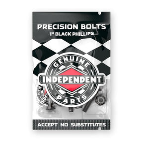 Independent Black Hardware, Phillips, Black, 1.0"