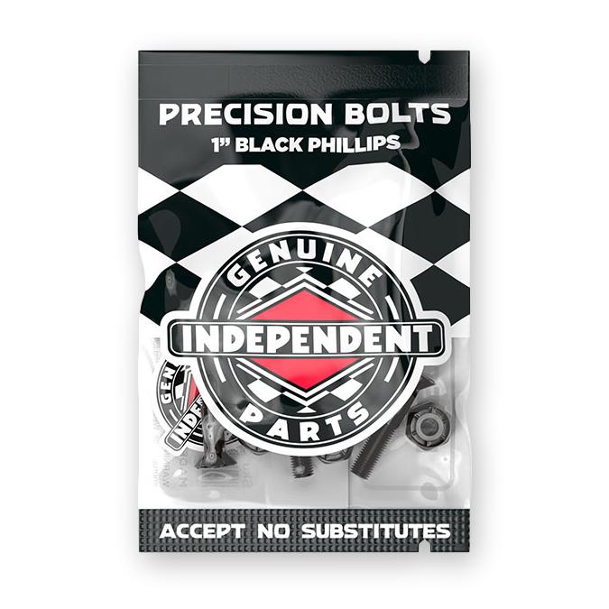 Independent Black Hardware, Phillips, Black, 1.0"