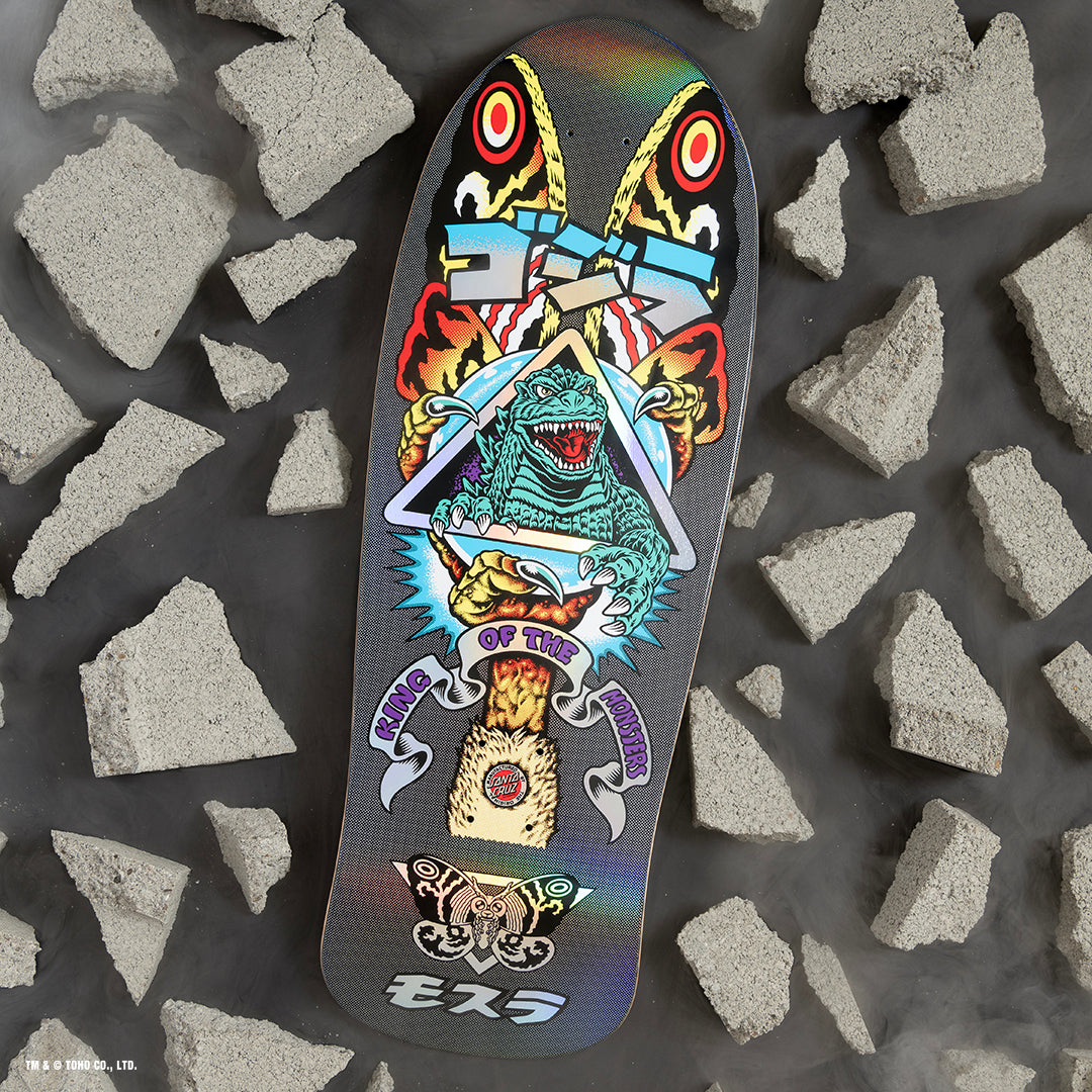 Santa Cruz x Godzilla Mothra Natas Deck, 10.538"