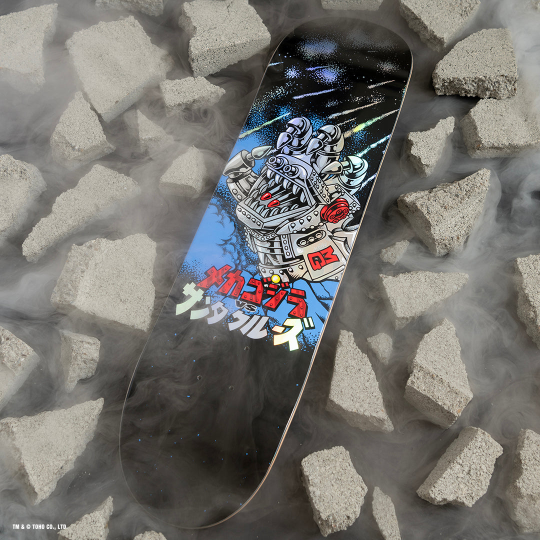 Santa Cruz x Godzilla Mecha Hand Deck, 8.00"