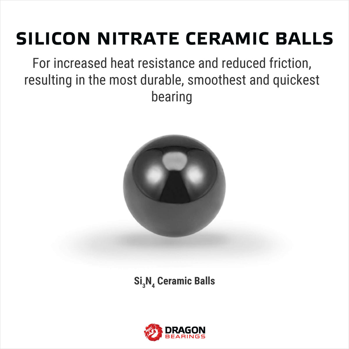 Fireball Supply Co. Dragon Bearings, CERAMIC, 8-Pack