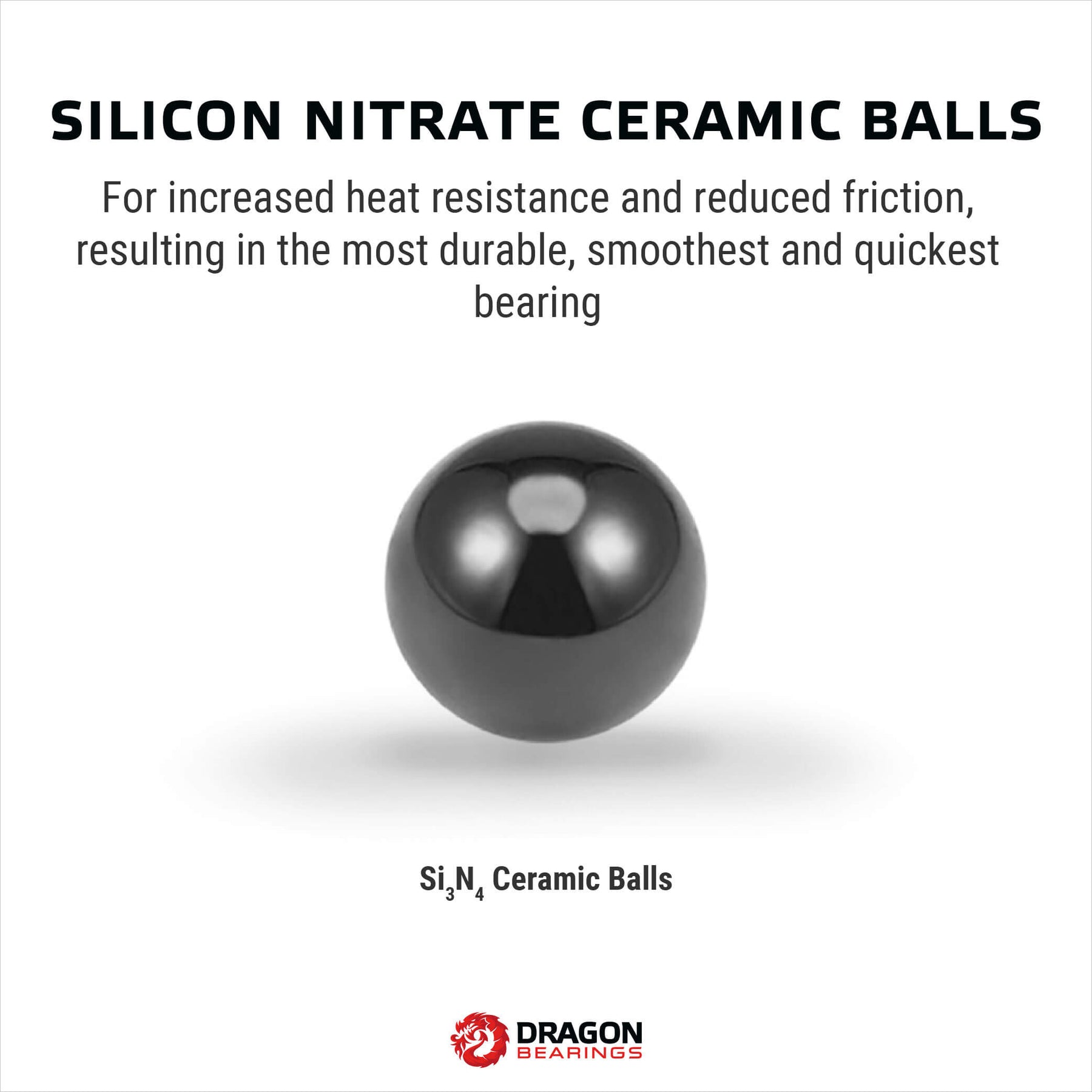 Fireball Supply Co. Dragon Bearings, CERAMIC, 8-Pack