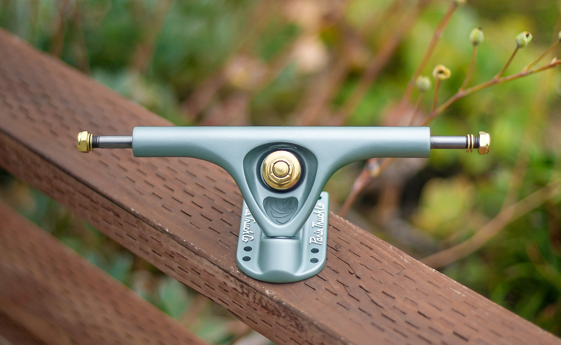 Paris Truck Co. V3 180mm 50º Longboard Trucks Crystal Blue