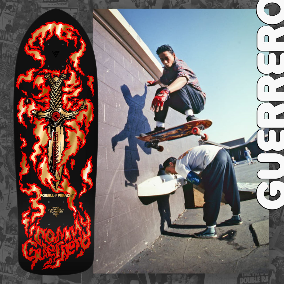 Powell-Peralta Re-Issue Limited Skateboard Decks, Series 16, Tommy Guerrero