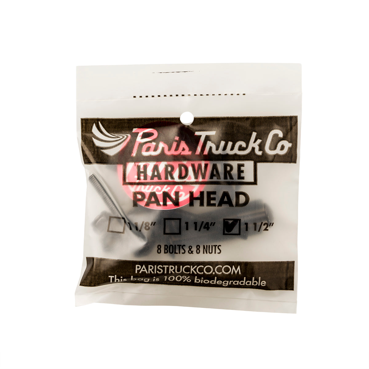 Paris Truck Co. Hardware 1 ½" Panhead