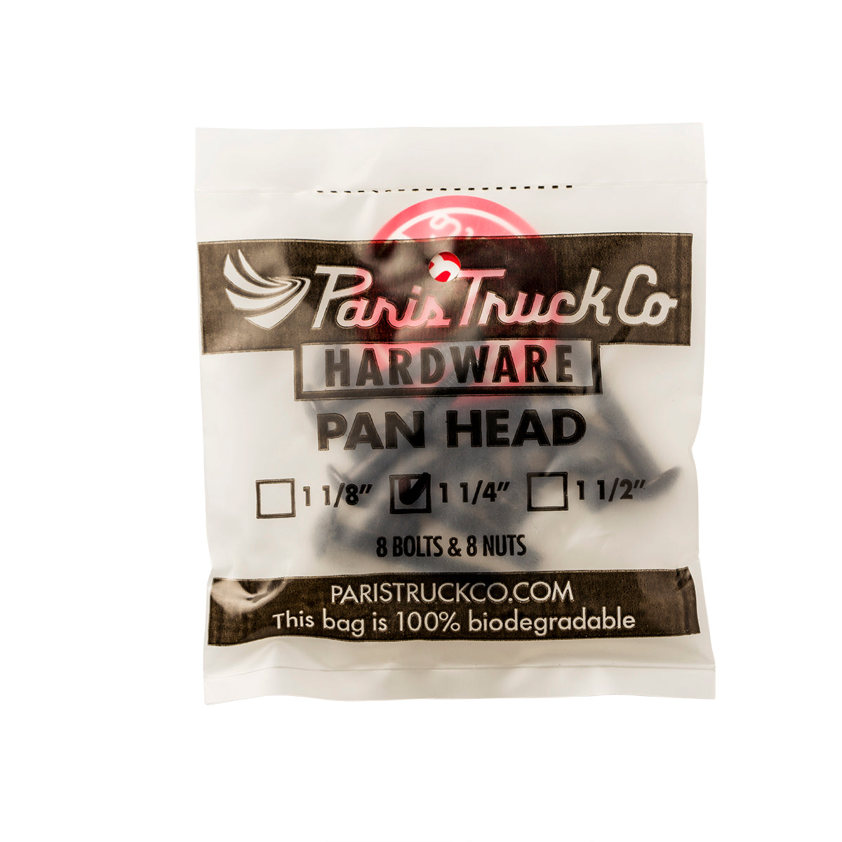 Paris Truck Co. Hardware 1 ¼" Panhead