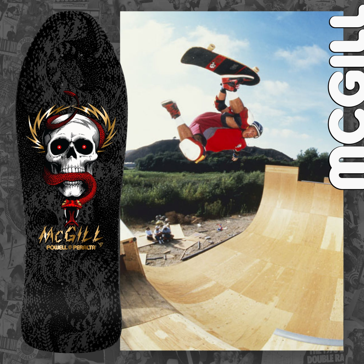 Powell-Peralta Re-Issue Limited Skateboard Decks, Series 16, Mike McGill