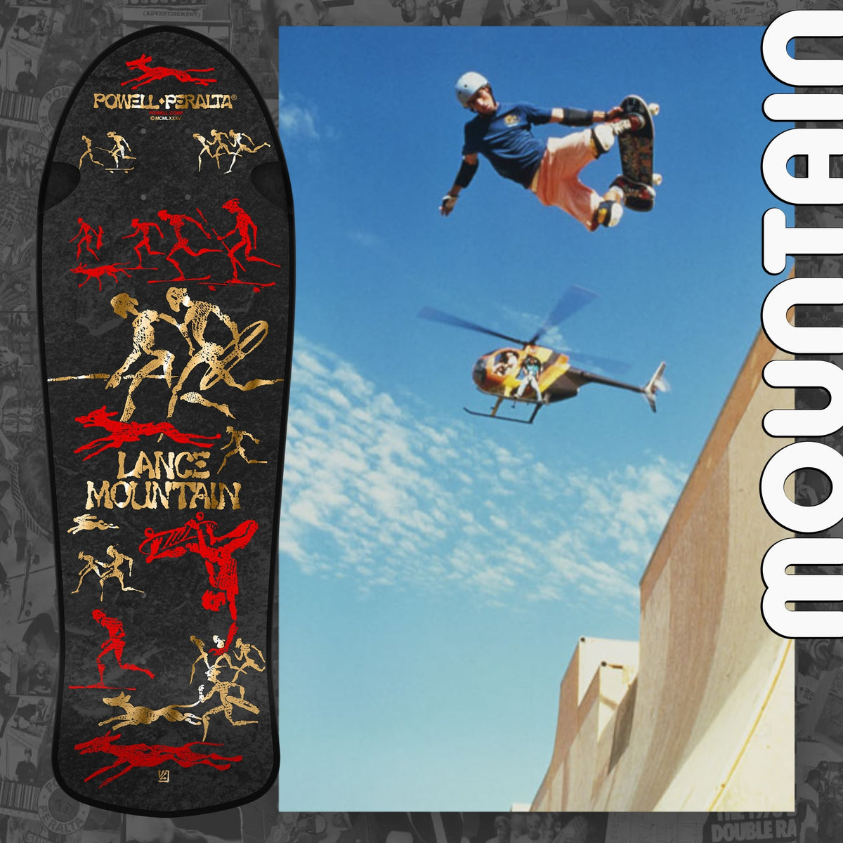 Powell-Peralta Re-Issue Limited Skateboard Decks, Series 16, Lance Mountain