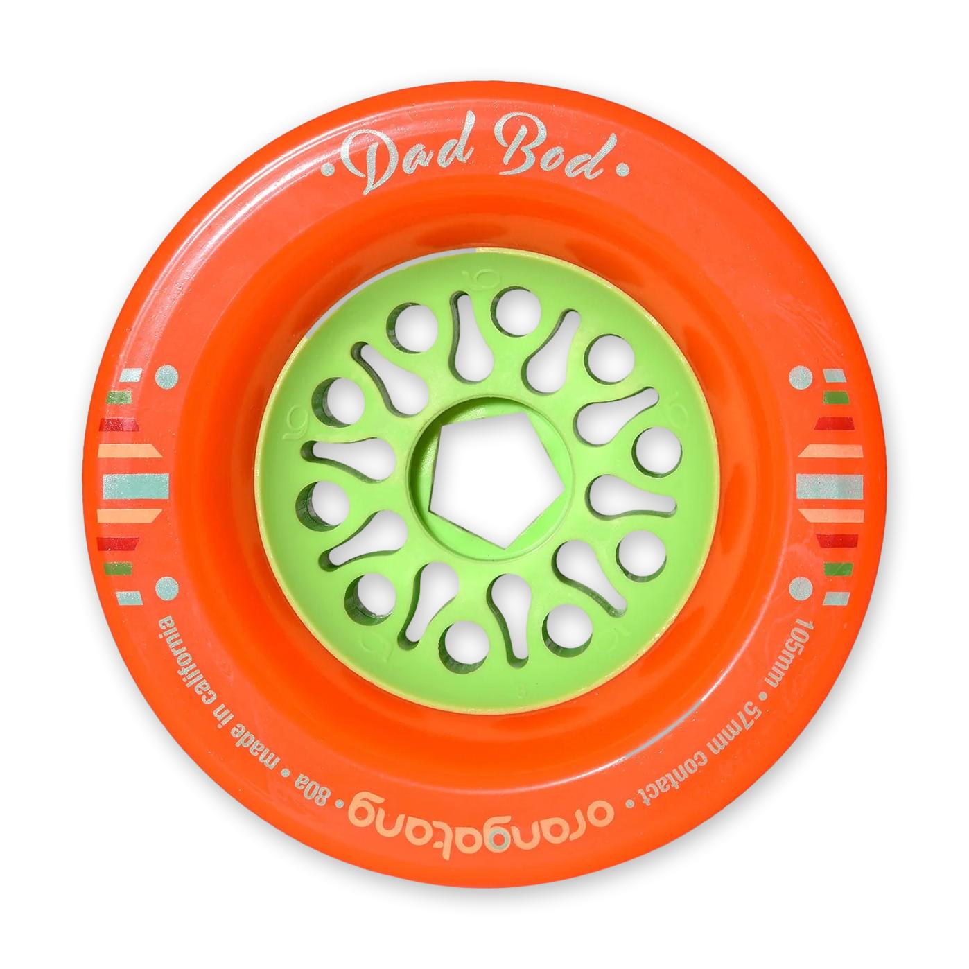 Orangatang Dad Bod Longboard Wheels, 105mm